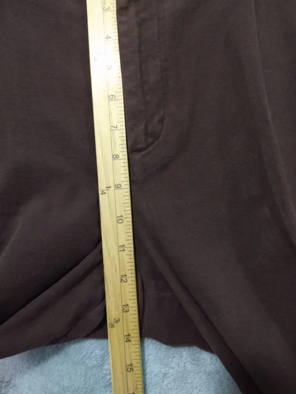 Banana Republic Pants Mens 35x31 Brown Moleskin Traveler Relaxed Tapered Fit